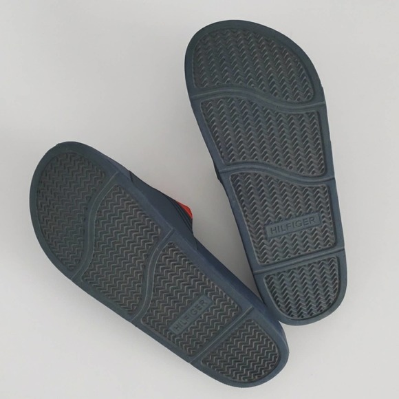TOMMY Slides, Red White & Blue, Men's Size: 9, $15 - Picture 4 of 7